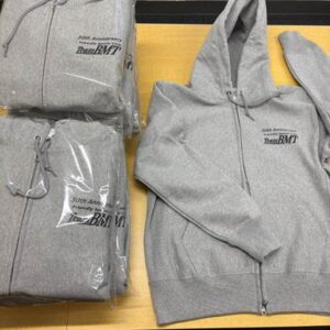 BMTパーカー12オンス裏起毛ベビージップ（30thAnniversary仕様）