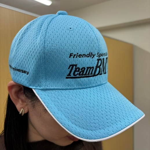 フライメッシュキャップ水色