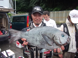 池角会長が2,885g5尾の初日1位